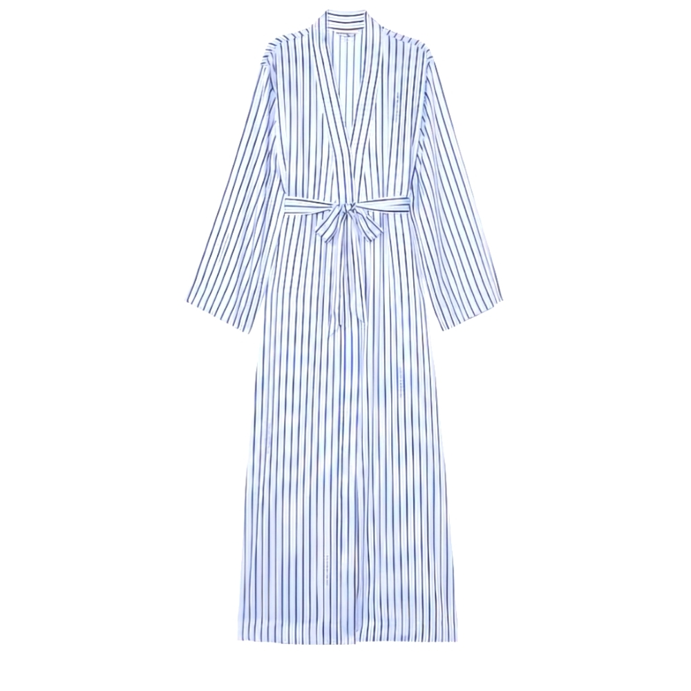 Victoria Secret Satin Robe Size M/L NWT